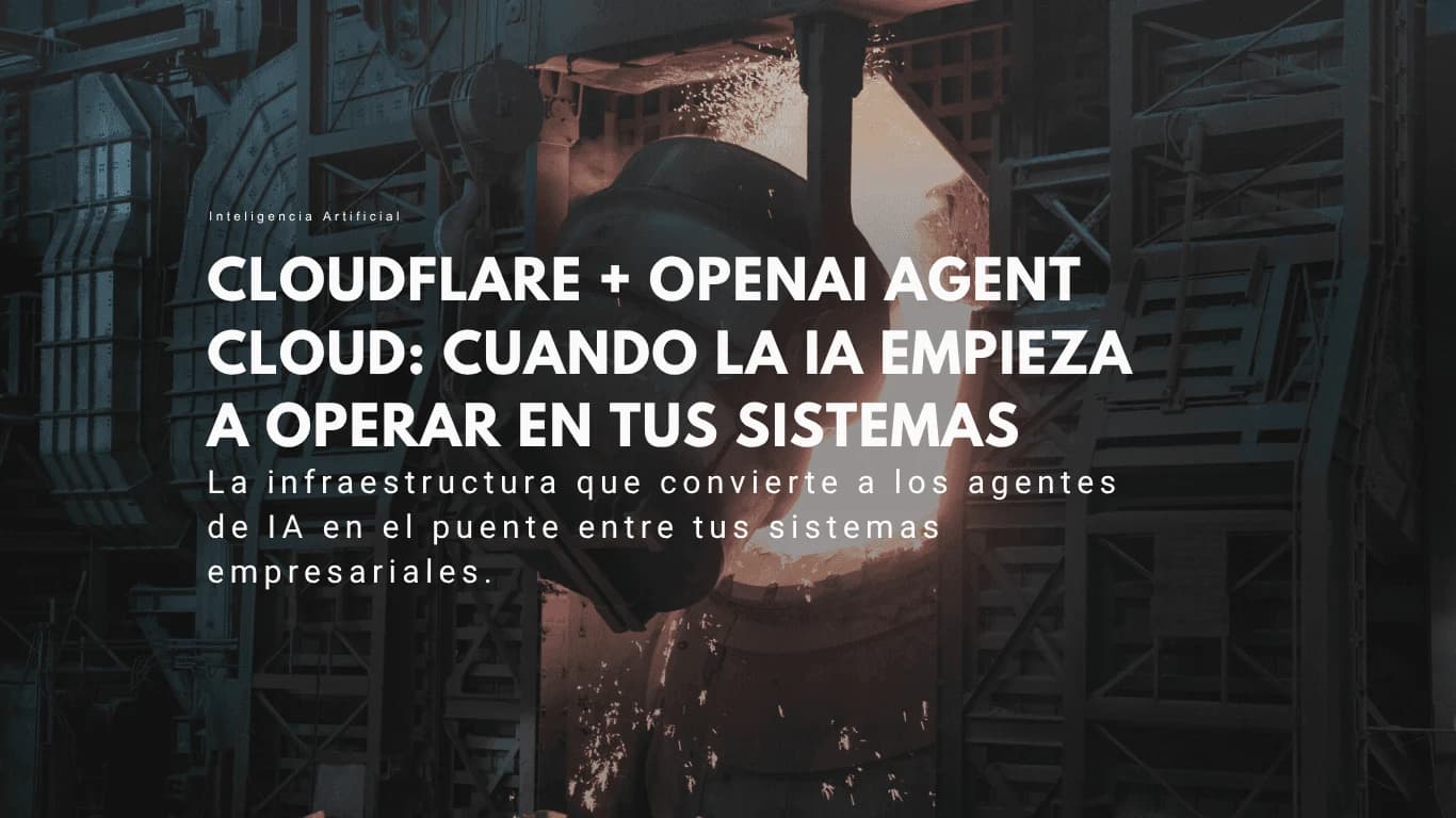industria agentes de IA Cloudflare Agent Cloud y modelos de OpenAI GPT-5.4 Lievrex